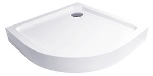 Mereo Mereo, Zuhanytálca R550, SMC, fehér, lábakkal és szifonnal o 90 mm, MER-CV11H