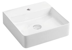 Mereo Mereo, asztalra és falra szerelhető mosdó, 330x290x110 mm, kerámia, MER-UC332911