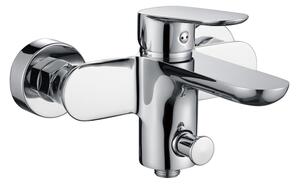Mereo Mereo, Fürdőkád fali csaptelep, Viana, tartozékok nélkül, 150 mm, króm, MER-CBE90103