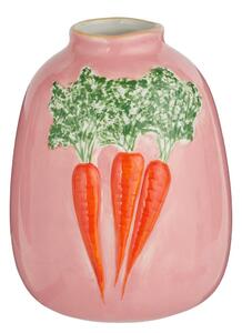 VEGGIE kerámia váza 18 cm , répa