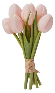 FLORISTA mini tulipán csokor 16 cm , rózsaszín