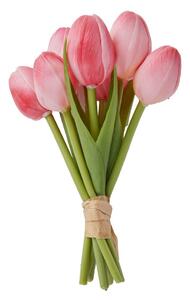 FLORISTA mini tulipán csokor 16 cm , pink