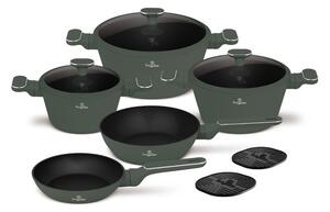 BerlingerHaus Edénykészlet 10 részes Matte Green Collection(BH/8207N)