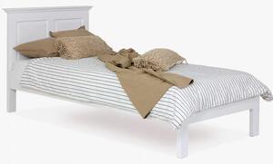 Egyszemélyes ágy fehér, Provence 90 x 200 cm
