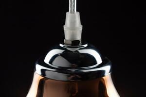Lámpa Mennyezeti lámpatest MARITE,7108,AC220-240V,50/60Hz,1*E27,IP20,átmérő 26cm,egyes,barna