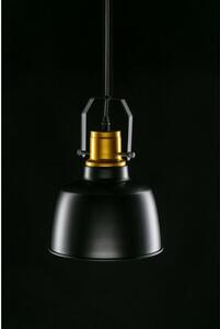 Lámpa Mennyezeti lámpatest MONROE,6958,AC220-240V,50/60Hz,1*E27,IP20,átmérő 22cm,egyes,fekete/arany