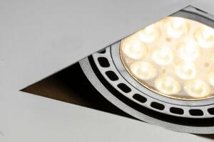 Lámpa Mennyezeti lámpatest Milo,4731,AC220-240V, 50/60 Hz, 1* GU10, ES111,IP 20, süllyesztett, keret nélküli, fekete