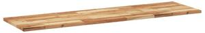 VidaXL 4 db olajbevonatú tömör akácfa függőpolc 120 x 40 x 2 cm