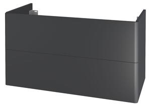 Mereo Mereo, Aira, fürdőszoba szekrény 100,8x46,5x52,8 cm, szürke, MER-CN432S