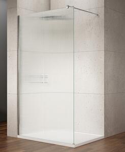 Gelco Gelco, VARIO CHROME egyrészes zuhanyparaván falra szereléshez, nordic üveg, 700 mm, GX1570-05