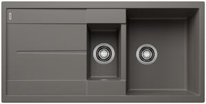 Blanco Metra 6 S, szilgránit mosogató 1000x500x190 mm, 1,5-kamrás, szürke vulkán, BLA-527300