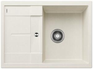 Blanco Metra 45 S Kompakt, szilgránit mosogató 680x500x190 mm, 1 kamrás, puha fehér, BLA-527103