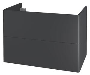 Mereo Mereo, Siena, fürdőszoba szekrény 80 cm, fehér, antracit, fekete, többszínű - RAL fényes/matt, MER-CN431S