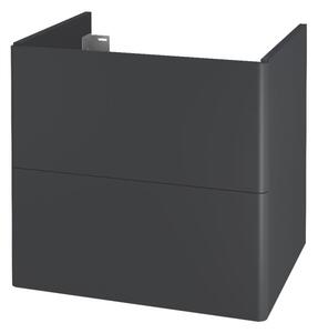 Mereo Mereo, Siena, fürdőszoba szekrény 60 cm, fehér, antracit, fekete, többszínű - RAL fényes/matt, MER-CN430S