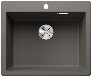 Blanco Pleon 6, szilgránit mosogató 615x510x220 mm, 1 kamrás, szürke vulkán, BLA-527320