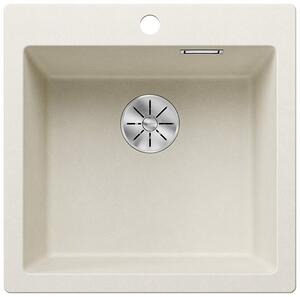 Blanco Pleon 5, szilgránit mosogató 515x510x220 mm, 1 kamrás, puha fehér, BLA-527135