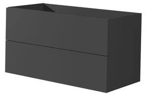 Mereo Mereo, Aira, fürdőszoba szekrény 101 cm, fehér, tölgy, szürke, MER-CN752S