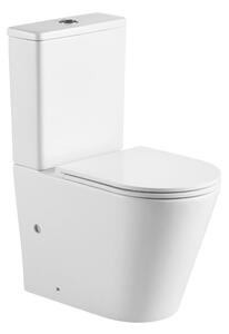 Mereo Mereo, WC kombi vario hulladék, kapucnis, Smart Flush RIMLESS, 605x380x825mm, kerámia, incl. ülések, MER-VSD91T1