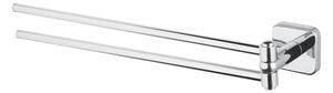 BISK Erga Forte, 2 karos forgatható törölközőtartó 470 mm, króm, ERG-06845