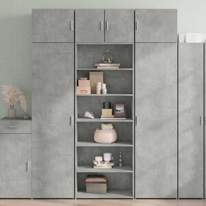 VidaXL betonszürke szerelt fa magasszekrény 70 x 41 x 185 cm