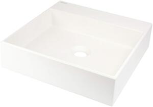 Deante Correo, gránit munkalap mosogató 400x400x100 mm, fehér, DEA-CQR_AU4S