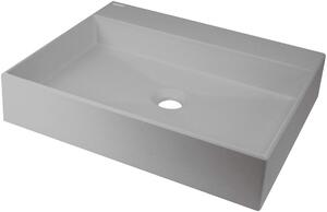Deante Correo, gránit munkalap mosogató 500x400x125 mm, szürke metál, DEA-CQR_SU5S