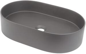 Deante Silia, gránit munkalap mosogató 550x350x125 mm, antracit metál, DEA-CQS_TU6S