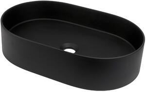 Deante Silia, gránit munkalap mosogató 550x350x125 mm, fekete matt, DEA-CQS_NU6S