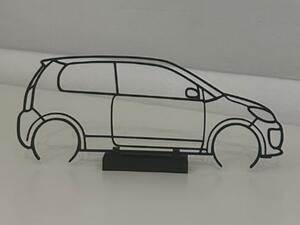 VW Up faldekoráció