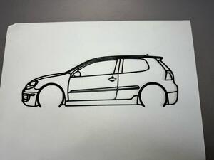 VW Golf 5 faldekoráció