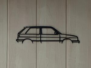 VW Golf 2 faldekoráció