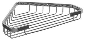 BISK Erga NIAGARA, sarokpolc szappanhoz 235x170x30 mm, króm, ERG-00045