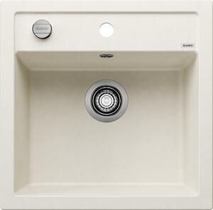 Blanco Dalago 5, szilgránit mosogató 515x510x190 mm, 1 kamrás, fehér puha, BLA-527061