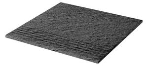 Lépcső Rako Taurus Granit antracitově šedá 30x30 cm csúszásgátló TCV34065.1