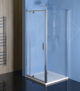 Polysan Polysan, Easy Line téglalap/négyzet alakú zuhanyparaván forgóajtó 900-1000x900mm L/R, téglaüveg, EL1738EL3338