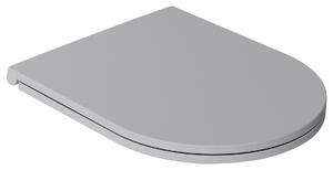 Isvea Isvea, INFINITY WC-ülés SLIM, Easy Take, Soft Close, kőszürke, 40KF0547I-S