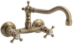 , ANTEA fali csaptelep, felső konzol, bronz, 3366