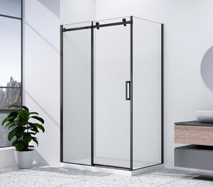 Gelco Gelco, DRAGON BLACK négyszögletes zuhanyparaván 1100x800mm L/P változat, GD4611B-01