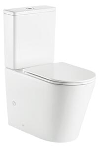 Mereo Mereo, WC kombi, emelt, vario hulladék, csuklyás, Smart Flush RIMLESS, kerámia, incl. ülések, MER-VSD92T1