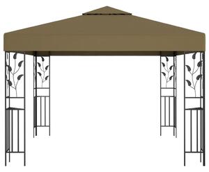 VidaXL tópszínű pavilon 3 x 3 m 180 g/m²