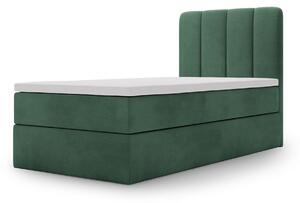 MAGIC MINI kárpitozott boxspring ágy 80x200 - zöld