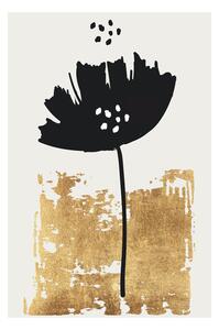 Művészeti nyomat Kubistika - Black poppy, (40 x 60 cm)