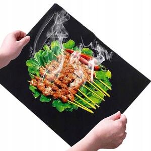 Teflon tapadásmentes fólia grillhez és sütőhöz, 40 x 33 cm, 5 darabos szett