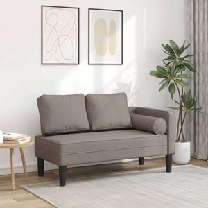 VidaXL Sarokkanapé - Tópszürke - 116,5x62x57,5cm