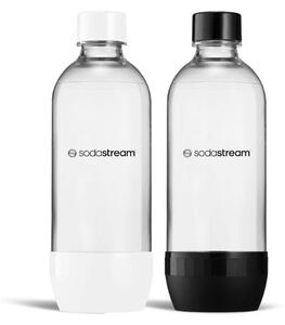 SodaStream Tartozékok - palack 1 l, 2 db, fehér/fekete 42007061