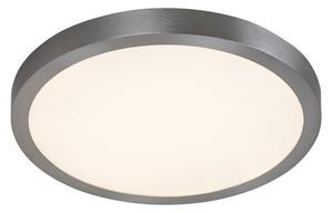 LED panel , mennyezeti , falon kívüli , 40cm , 36W , meleg fehér , kerek , króm , Rábalux , LOIS