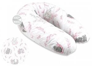 Baby Shop Baba-Mama többfunkciós párna - Lulu rózsaszín