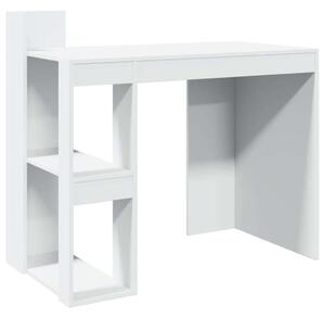 VidaXL fehér szerelt fa irodai asztal 103,5 x 56,5 x 94 cm