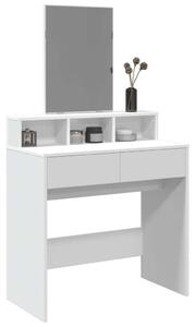VidaXL Sminkasztal Fehér - Tükörrel - 80x41x144,5cm