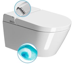 GSI GSI, WCLEAN fali WC Swirlflush integrált elektronikus bidével, fehér ExtraGlaze, 7418K11